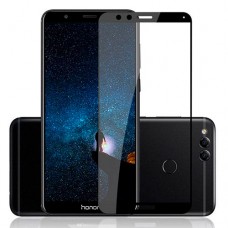 Защитное стекло 3D Huawei Honor 7X (чер)