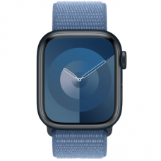Умные часы Apple Watch Series 9 41mm Aluminium Case, Silver Sport Loop