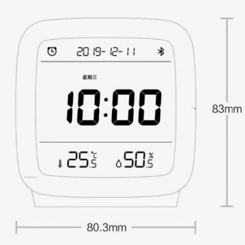Умный будильник Qingping Bluetooth Alarm Clock (CGD1)