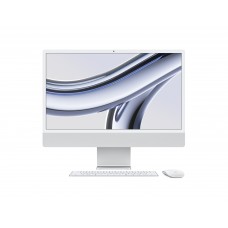 Моноблок Apple iMac 24 (Retina 4,5K, M3, 8C CPU, 10C GPU, 8Gb, 256Gb SSD), MQRJ3, Silver