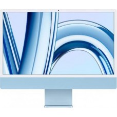 Моноблок Apple iMac 24 Retina 4,5K, M3 (8C CPU, 10C GPU, 8Gb, 256Gb SSD), MQRQ3, Blue