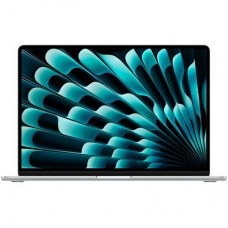 Ноутбук Apple MacBook Air 15 2023 2880x1864, Apple M2 3 ГГц, RAM 8Gb, LPDDR5, SSD 256Gb, Apple graphics 10-core, macOS, MQKR3, Silver