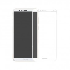 Защитное стекло 2D полноэкранное для Huawei Honor 7X белый