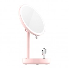 Зеркало косметическое настольное Xiaomi Lofree LED Beauty Mirror с подсветкой Pink (ME502)