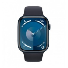 Умные часы Apple Watch Series 9 45mm Aluminium Case, Midnight Sport Band S/M