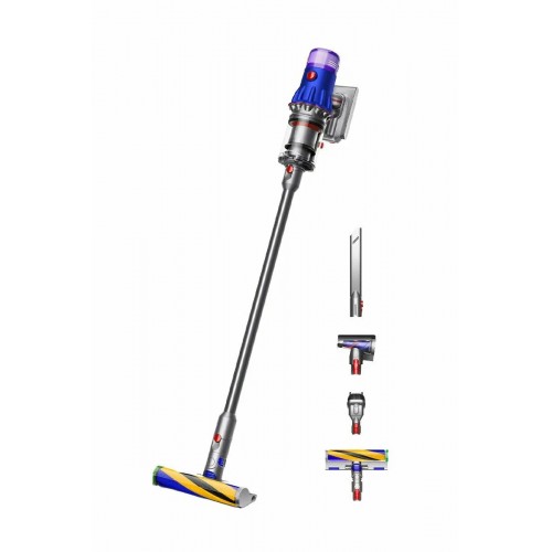 Пылесос Dyson V12 Detect Slim Fluffy SV46, Blue / Nickel