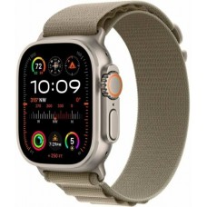 Умные часы Apple Watch Ultra 2 49mm Titanium Case With L Olive Alpine Loop