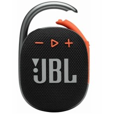 Портативная акустика JBL Clip 4, Black/Orange (Черный/Оранжевый)