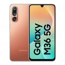 Смартфон Samsung Galaxy M36, 5G, NFC, 6/128GB, Orange Haze (Оранжевый)