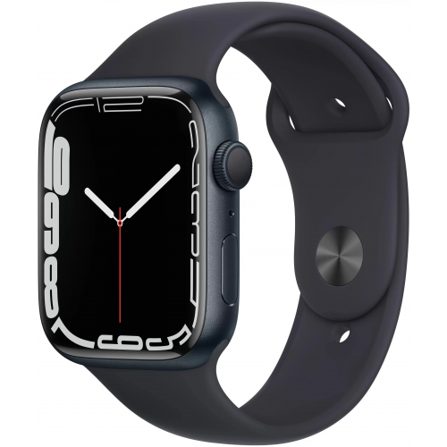 Смарт-часы Apple Watch Series 7 GPS 41mm Midnight Aluminum Case with Midnight Sport Band