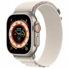 Умные часы Apple Watch Ultra 2 49mm Titanium Case With L Starlight Alpine Loop