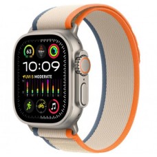 Умные часы Apple Watch Ultra 2 49mm Titanium Case With M/L Orange/Beige Trail Loop