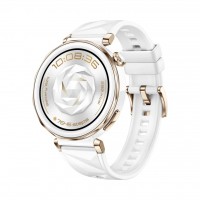 Умные часы Huawei Watch GT 5 Pro, 42mm, Fluoroelastomer White (jna-b29)