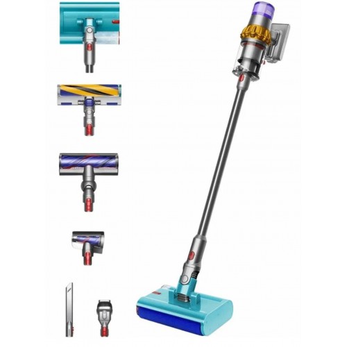 

Пылесос Dyson V15s Detect Submarine EU, yellow/nickel, Пылесос Dyson V15S Detect Submarine