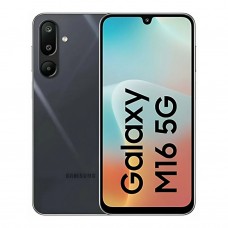 Смартфон Samsung Galaxy M16, 6/128Gb, nano SIM+eSIM, Thunder Black (Черный)