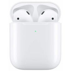 Беспроводные наушники Apple AirPods 2 (с беспроводным зарядным футляром) MRXJ5