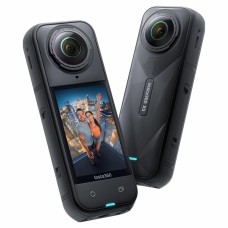Экшн-камера Insta 360 X5 Standard Bundle, водонепроницаемая, 360°, Black