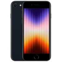 Смартфон Apple iPhone SE 2022, 256Gb, nano SIM+eSIM, Midnight (Черный)