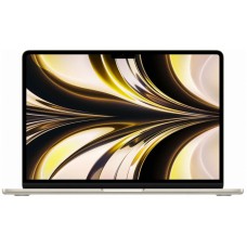 Ноутбук Apple MacBook Air 13.6 (2022) MLY13, Apple M2, 8 core, 8ГБ, 256ГБ SSD, Starlight