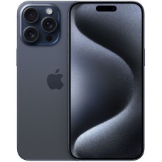 Смартфон Apple iPhone 15 Pro Max, 1Tb, Dual eSIM, Blue Titanium (Синий титан)