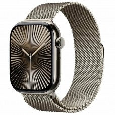 Часы Apple Watch Series 10 46mm Natural Titanium Case With Natural Milanese Loop M/L