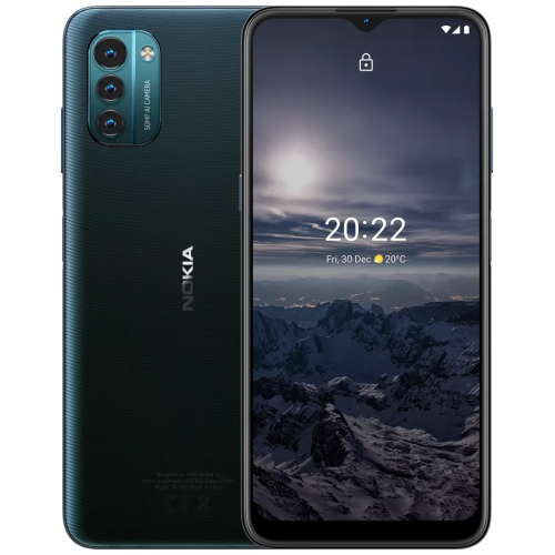 Смартфон Nokia G21, 6/128Gb, Dual nano SIM, Скандинавский Синий