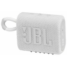 Портативная акустика JBL Go 3, IP67, 2700 mAh, 4.2 W, White (Белый)