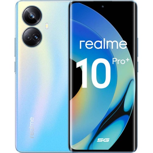 

Смартфон Realme 10 Pro Plus 5G, 8/128Gb RU, Blue, Realme 10 Pro Plus 5G, 8.128Gb, Blue
