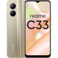 Смартфон Realme C33, 4/128Gb RU, Gold