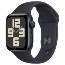 Умные часы Apple Watch Series SE Gen 2 2023 40mm Aluminium Case GPS, Midnight Sport Band S/M