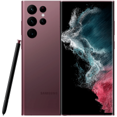 Смартфон Samsung Galaxy S22 Ultra 5G, 12/256Gb (SM-S908) Global, Burgundy (Красный)
