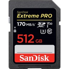 SanDisk Extreme PRO 512Gb SDSDXXY-512G-V30