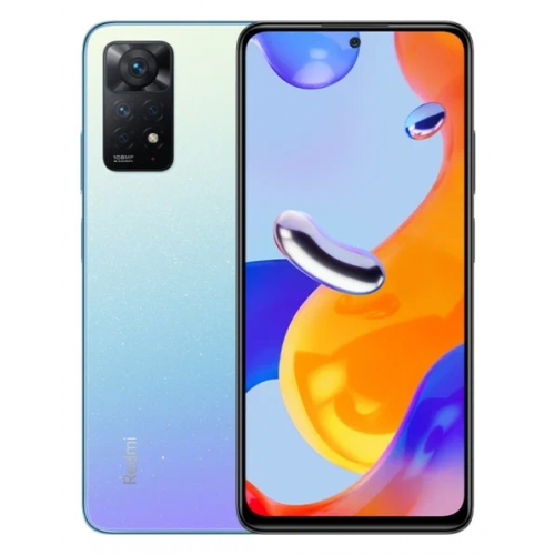 

Смартфон Xiaomi Redmi Note 11 Pro, 8/128Gb Global, Star Blue (NFC), Xiaomi Redmi Note 11 Pro, 8.128Gb, Star Blue (NFC)