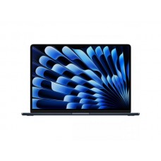 Ноутбук Apple MacBook Air 15 2023 2880x1864, Apple M2 3 ГГц, RAM 8Gb, LPDDR5, SSD 256Gb, Apple graphics 10-core, macOS, MQKW3, Midnight
