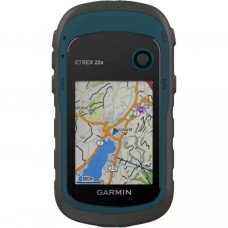 Навигатор Garmin eTrex 22x (010-02256-01), GPS/ГЛОНАСС, Черный/Синий(Аквамарин)
