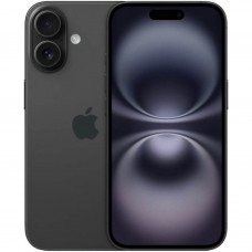 Смартфон Apple iPhone 16, 256Gb, nano SIM+eSIM, Black (Черный)