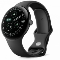Смарт-часы Google Pixel Watch 4, 45mm, Wi-Fi, Matte Black Aluminum Case / Obsidian Active Band