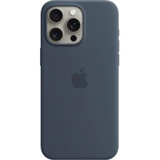Чехол для iPhone 15 Pro Max Silicone Case, Storm Blue (mt1p3)