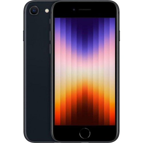 

Смартфон Apple iPhone SE 2022, 64Gb, Midnight (черный), iPhone SE 2022, 64Gb, Midnight
