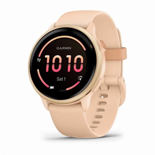 Умные часы Garmin VivoActive 6, Metallic Pink Dawn with Pink Dawn Band  (010-02985-03)