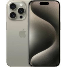 Смартфон Apple iPhone 15 Pro, 128Gb, nano SIM+eSIM, Natural (Натуральный титан)