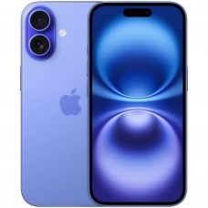 Смартфон Apple iPhone 16, 128Gb, Dual eSIM, Ultramarine (Ультрамарин)